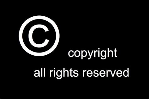 You may provide such a statement if you wish. Copyright Symbols | Copyright all rights reserved symbols ...