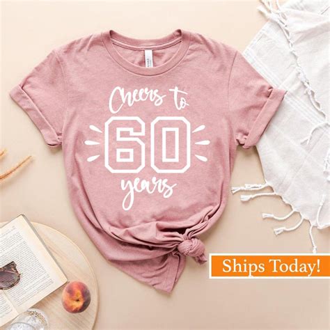 60th Birthday Squad 60th Birthday Shirt Cheers To 60 Years Etsy