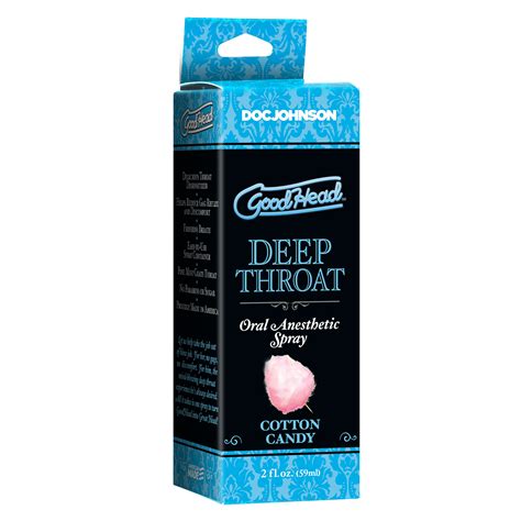 Deep Throat Spray Oral Sex Goodhead Cotton Candy Best Seller Oral Spray 2 Oz 782421077877 Ebay