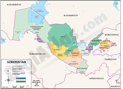 Uzbekistan Political Map Eps Illustrator Map Vector Maps Porn Sex Picture