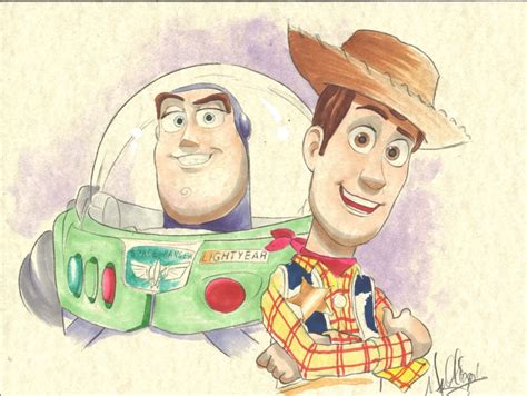 Toy Story At 20 See Pixar Concept Art For Buzz And Woody 48 Off
