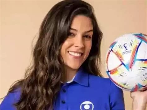 Renata Silveira Se Torna A Primeira Mulher A Narrar Copa Do Mundo Na Tv Aberta Folha Do Es
