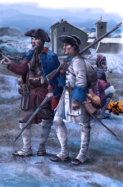 Pin En Seven Years War Art