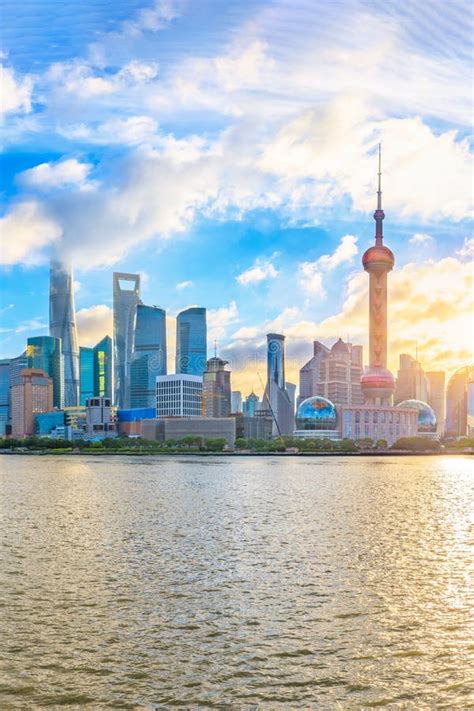 Architectural Landscape And Skyline In Shanghai Stock Photo Image Of
