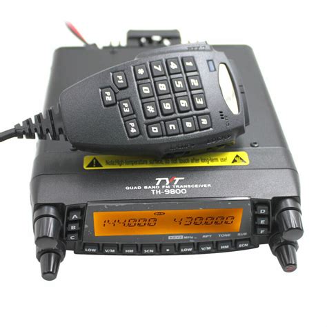 Tyt Th 9800 Mobile Radio Quad Band 2850144420mhz 50w Car Transceiver
