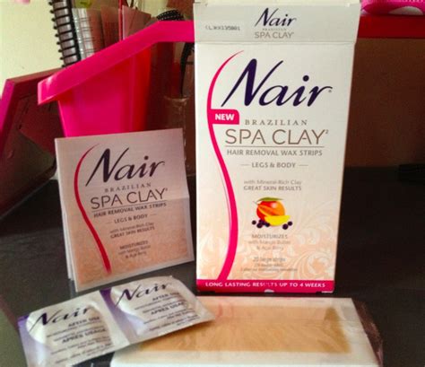 Nair Brazilian Spa Clay Easy To Use Wax Strips Legs And Body Reviews In