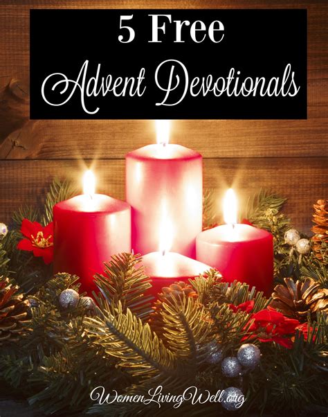 5 Free Advent Devotionals Women Living Well Advent Devotionals Advent Readings Christmas