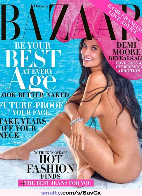 Demi Moore Harpers Bazaar Magazine October Gotceleb Hot Sex Picture