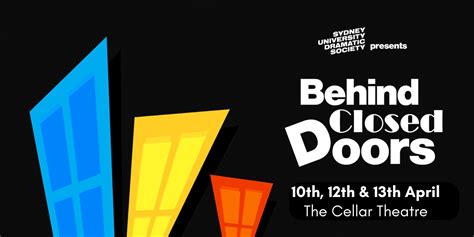 SUDS Presents: Behind Closed Doors | Humanitix