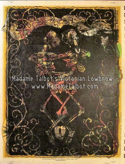 Madame Talbots Victorian Lowbrow Makeready Poster No4