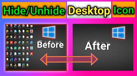 How To Show Desktop Icons Hide Desktop Icons Restore Desktop Icons