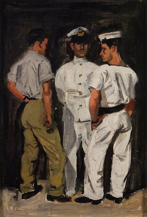 Yannis Tsarouchis 1910 1989 Study Of Sailors In Honor The Past