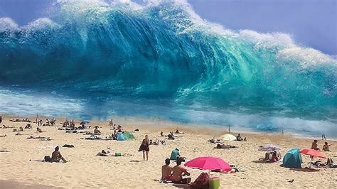 10 Scariest Tsunamis Caught On Camera Youtube
