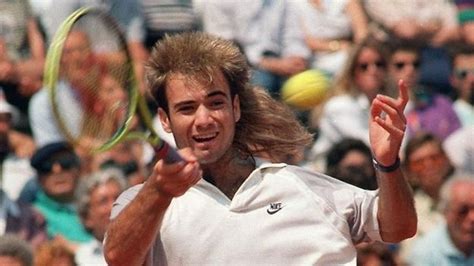 The 25 Best Mullets In Sports History Andre Agassi Mullet Hairstyle Mullets