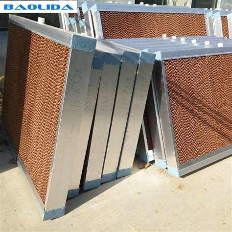 Evaporative Fan And Pad Cooling System For Greenhouse Agricultural