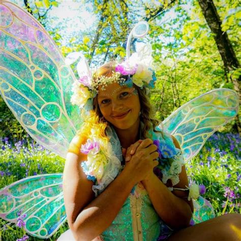 Professional Realistic Fairy Wings Large Irridescent Rainbow Etsy