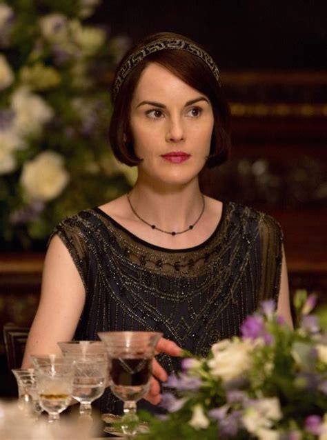 Michelle Dockery As Lady Mary Crawley In Downton Abbey Tv Series 2014