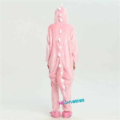 Pink Dinosaur Onesie Pink Dinosaur Pajamas For Adult Buy Now