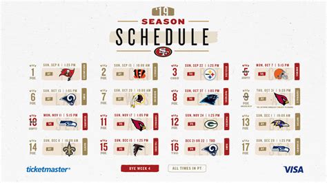 Printable 49ers Schedule Customize And Print