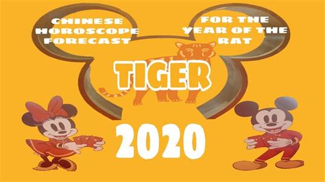 Goat is quite different from dragon in that goat responds logically and rationally to situations, rather than irrationally and instinctively as dragon does. TIGER, CHINESE HOROSCOPE FORECAST:2020 - YouTube