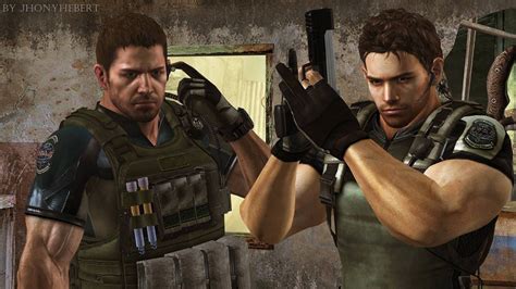 Chris Redfield RE And Chris Redfield RE By JhonyHebert On DeviantArt Redfield Resident