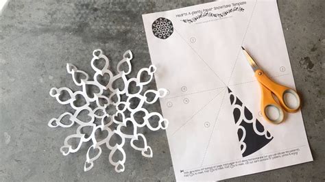 How To Make A Heart Snowflake Step By Step Do It Yourself