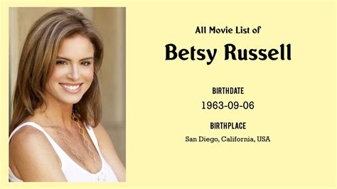 Betsy Russell Movies List Betsy Russell Filmography Of Betsy Russell