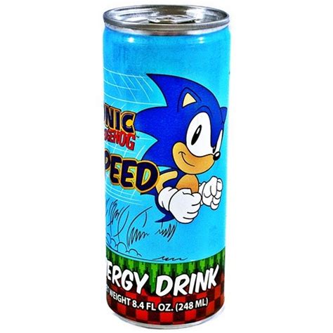 Sonic The Hedgehog Speed Energy Drink 355ml Usa Candy Factory
