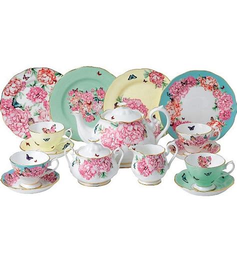 ROYAL ALBERT Miranda Kerr fine bone china 15-piece tea set | Royal