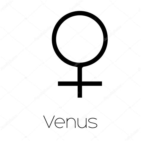 Planet Symbols Venus Stock Vector Image By ©paulstringer 86420124