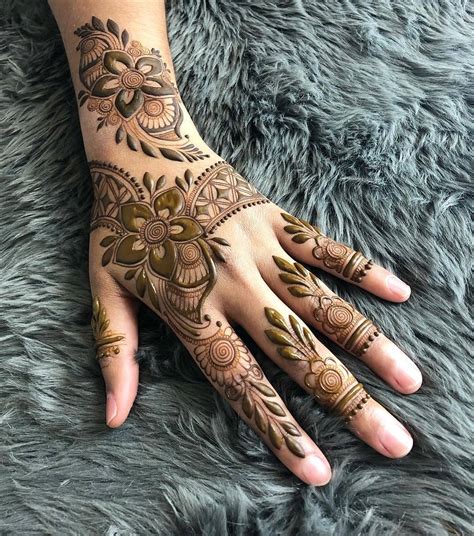 Simple Henna For Hand K4 Fashion