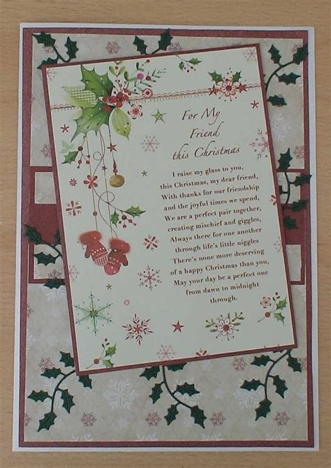 Pin by Linda Bruckner on cards verses  Christmas card verses