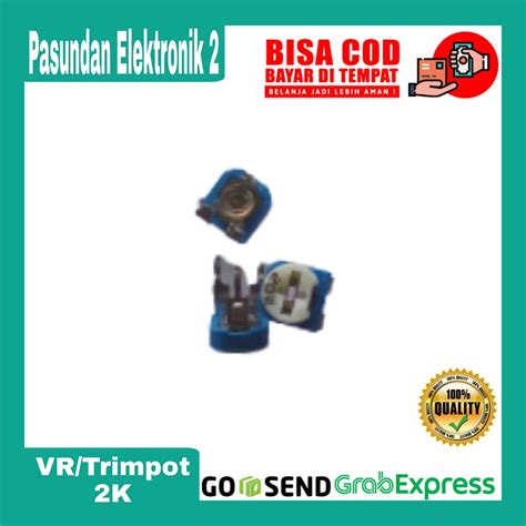 Jual Vr 2k Variabel Resistor 202 Trimpot Trimmer 2 K Variabel Shopee