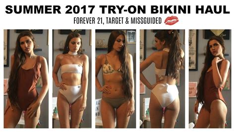 Summer Try On Bikini Haul L Forever Target Missguided Youtube