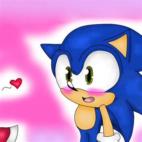 Sonamy First Kiss By Sonicgotswag On Deviantart