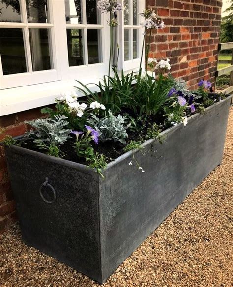 Steel Trough Planter We Love To See What You Plant In Our Steal