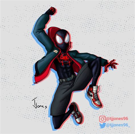 Miles Morales Spider Man By Tjjones96 On Deviantart