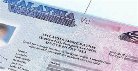 Malaysia Work Visa Requirements Documents Eligibility And Fees