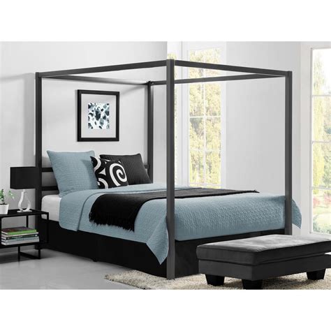 Overview Of Queen Size Beds Modern Canopy Bed Metal Canopy Bed