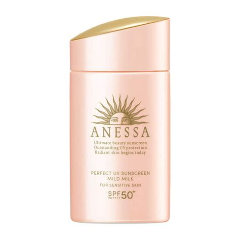 Shiseido Anessa Perfect Uv Sunscreen Mild Milk N Spf50 Pa 60ml