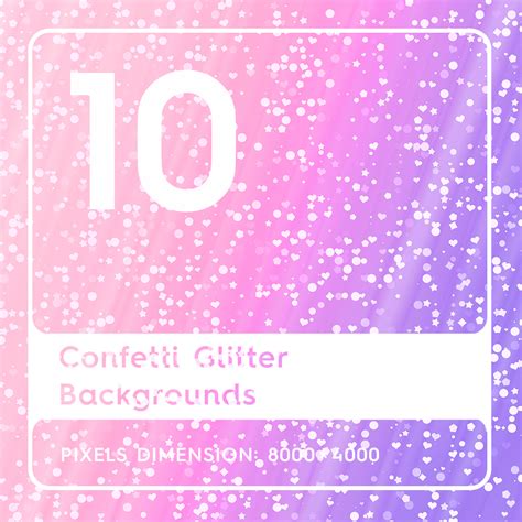 10 Confetti Glitter Backgrounds ~ Texturesworld