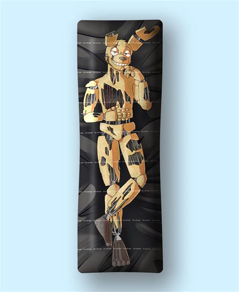 Fnaf Body Pillow Dakimakura Springtrap William Afton Fnaf 3 Etsy Finland