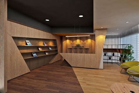 Modern Office Interior Design By Zero Inch Interiors Ltd
