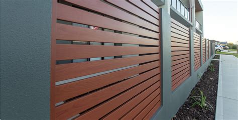 Or slat fences can use other types of slat materials like composite planks, painted metal slats, galvanized metal slats, or aluminum. Why Should I Use Aluminium Slat Fencing Over Wooden Slat Fencing?