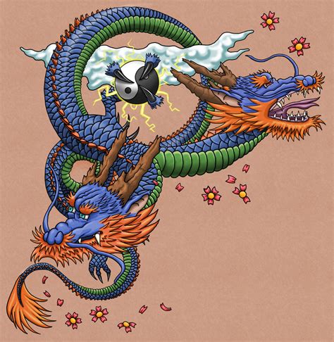 Japanese Dragon Tattoo Color Meaning Dragon Tattoo Japanese Tattoos