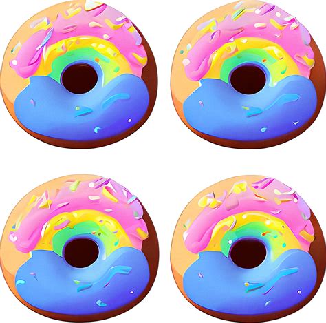 Rainbow Donuts By Hggraphicdesigns On Deviantart