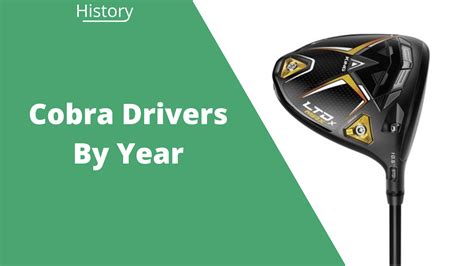 Cobra Drivers By Year 40 Years Of History