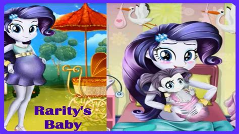 Watch Raritys Baby Birth Game Episode New Fun My Little Pony Baby