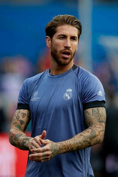 Sergio Ramos Real Madrid Soccer Player Hairstyles Soccer Hair