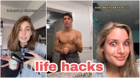 tiktok life hacks compilation youtube